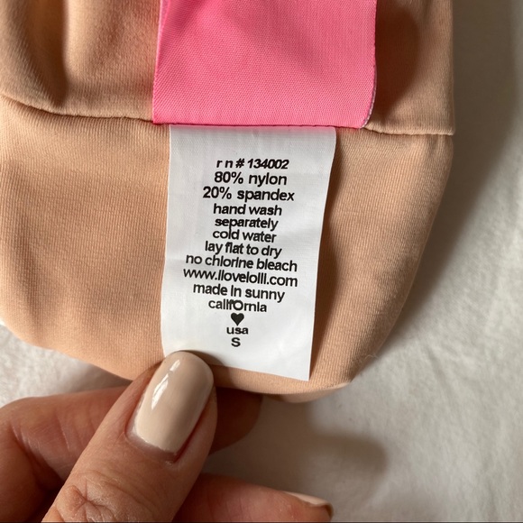 NWT Lolli White Lace Bikini Bandeau Top - Picture 9 of 10